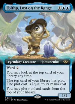 MTG Fblthp, Lost on the Range Extended Art ** otj ** En (NM) - Image 1