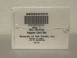 Scourge MTGO MOL Complete Set Factory Sealed 2003 Very Early Redemption Set Rare - Image 1