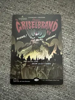 MTG - Griselbrand Borderless Showcase Foil #485 - Innistrad Remastered - Image 1