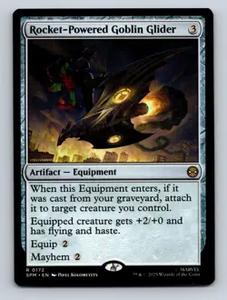 MTG Rocket-Powered Goblin Glider R0172 Marvel's Spider-Man Regular NM - Image 1