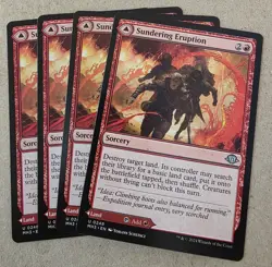 Sundering Eruption - X4 - Modern Horizons 3 Regular - Mtg - Image 1