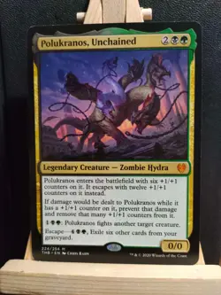 Polukranos, Unchained - Theros Beyond Death - Mythic - NM (see pics) MTG - Image 1