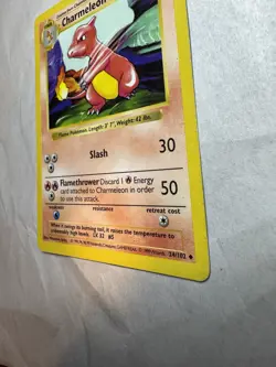 Pokemon TCG Shadowless Charmeleon Card #24/102 Base Set - Image 4