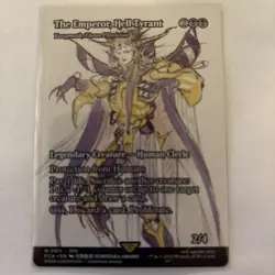 The Emperor, Hell Tyrant - Yawgmoth, Thran Physician (Showcase) Final Fantasy - Image 1