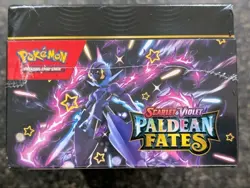 New & Sealed! Pokemon TCG Scarlet & Violet Paldean Fates Booster Bundle Display - Image 2