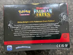 New & Sealed! Pokemon TCG Scarlet & Violet Paldean Fates Booster Bundle Display - Image 3