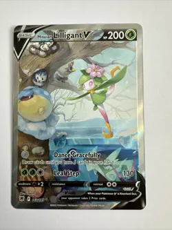 ( HISUIAN LILLIGANT V ) - Alternate Art - 163/189 NM - Pokemon - Astral Radiance - Image 1