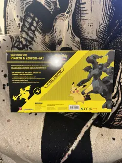 Nintendo Pokemon TCG Pikachu and Zekrom-GX Tag Team Premium Collection Sealed - Image 2