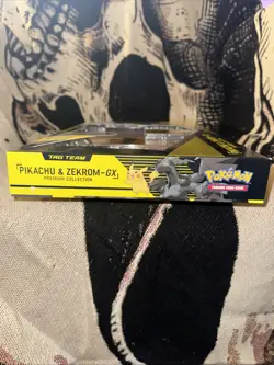 Nintendo Pokemon TCG Pikachu and Zekrom-GX Tag Team Premium Collection Sealed - Image 3