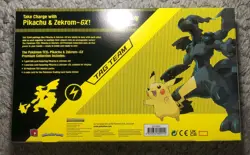 Pokemon TCG Pikachu and Zekrom GX Tag Team Premium Collection Box - Sealed - Image 2