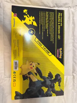 Pokemon TCG Pikachu and Zekrom GX Tag Team Premium Collection Box - Sealed - Image 2