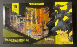 Pokemon TCG: Pikachu & Zekrom GX Premium Collection Tag Team Box New Sealed 🔥 - Image 1