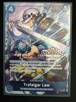 One Piece TCG Trafalgar Law OP07-047 Offline Reg Participation Pack 2025 Vol 2 - Image 1
