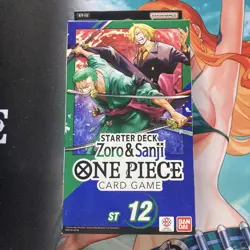 One Piece TCG Zoro & Sanji Starter Deck ST-12 English (SEALED) - Image 1