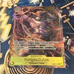 English Portgas D Ace One Piece TCG Op07-119 SEC Alt 500 Years In The Future - Image 1