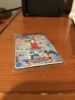 Monkey D. Luffy ONE PIECE College Basketball US Voyage Promo Card SEALED - Image 2