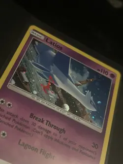 Latias SM87 & Latios SM88 Sun & Moon Holo Promo Pokemon TCG Card SWIRL IN HOLO - Image 3