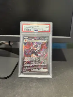 Pokemon TCG Charizard EX Scarlet & Violet Paldean Fates Holo Card 234/091 PSA 9 - Image 1