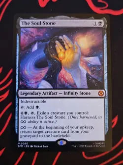 Soul Stone MTG Marvel's Spider-Man NM 66 Magic the Gathering Non-Foil - Image 1