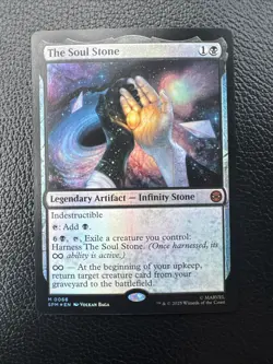2025 Magic The Gathering MTG Marvel EN The Soul Stone Foil #M 0066 SPM - Image 1