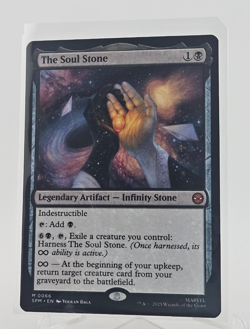 THE SOUL STONE MAGIC THE GATHERING MTG #M0066 MARVEL SPIDERMAN - Image 1