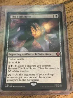 Soul Stone MTG Marvel's Spider-Man NM 66 Magic the Gathering - Image 1