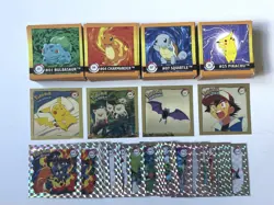 Artbox 1999 Pokemon Stickers Series 1 - Prism - Gold - Nintendo- You Choose - NM - Image 1