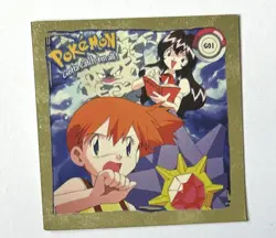 Artbox 1999 Pokemon Stickers Series 1 - Prism - Gold - Nintendo- You Choose - NM - Image 2