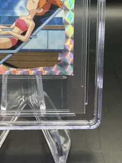 1999 Pokemon Stickers Misty #PR38 Series 1 Bonus Prism Sticker CGC 9 - Image 3