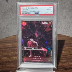 PSA 10 Shanks OP09-004 SR Emperors in the New World - ONE PIECE Card Japanese - Image 1