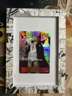 Shanks OP09-004 Manga Parallel SR Emperors in the New World ONE PIECE Card UK - Image 1