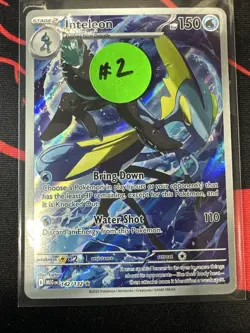 Inteleon Illustration Rare IR Pokemon TCG Mega Evolutions 142/132 NM/M Condition - Image 5