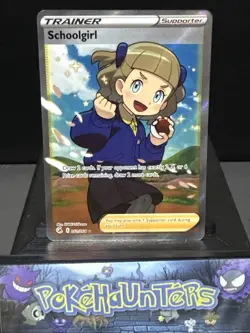 Pokemon Card Schoolgirl 262/264 Fusion Strike Full Art Near Mint - Image 1