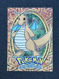 Topps Dragonite #149 Pokemon Non Holo E12 Of 12 Trading Card Black Label - Image 1