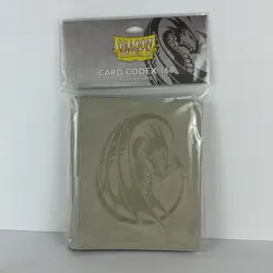 Dragon Shield Card Codex 160 Ashen White Side Load Pages New - Image 1