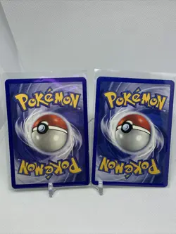 Horsea and Seadra - Pokemon Trading Cards - 1st Edition - Fossil / Neo Genesis - Image 2