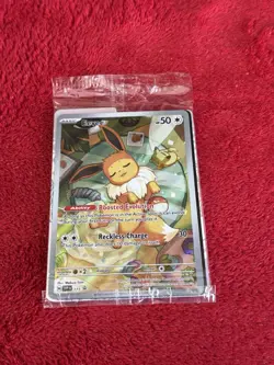 Pokemon TCG Eevee Promo Card SVP 173 Holo Rare Sealed - Image 1