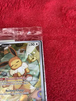 Pokemon TCG Eevee Promo Card SVP 173 Holo Rare Sealed - Image 2