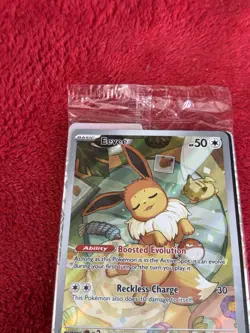 Pokemon TCG Eevee Promo Card SVP 173 Holo Rare Sealed - Image 3