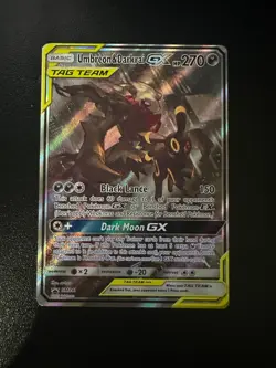 Umbreon and Darkrai GX Tag Team Special Promo SM241 Full art pokemon card - Image 1