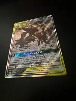 Umbreon and Darkrai GX Tag Team Special Promo SM241 Full art pokemon card - Image 3