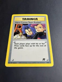 Pokemon TCG Here Comes Team Rocket! Team Rocket 15/82 Holo Rare Unlimited Card - Image 2