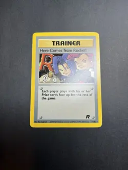 Pokemon TCG Here Comes Team Rocket! Team Rocket 15/82 Holo Rare Unlimited Card - Image 4