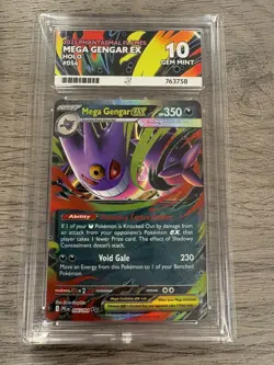 ACE 10 Mega Gengar EX Phantasmal Flames Pokemon Card 056/094 - Image 1