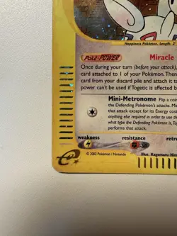 Togetic H27/H32 Aquapolis E-Reader Holo HP Condition RARE Pokemon Card - Image 2