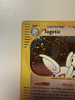 Togetic H27/H32 Aquapolis E-Reader Holo HP Condition RARE Pokemon Card - Image 3