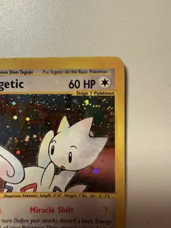 Togetic H27/H32 Aquapolis E-Reader Holo HP Condition RARE Pokemon Card - Image 4