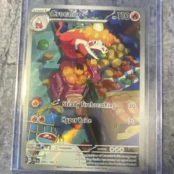 Pokemon Crocalor Illustration Rare Full Art Holo 202/193 SV02: Paldea Evolved - Image 1