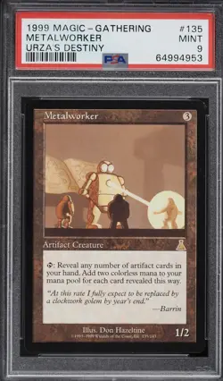 CGC 9.5 Alpha Swamp, PSA 9 Urza’s Destiny Metalworker - Image 3