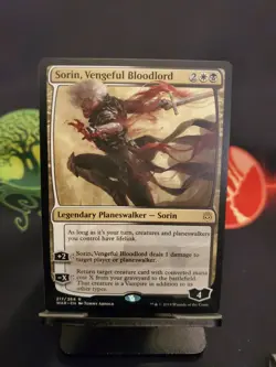 Sorin, Vengeful Bloodlord (Stained Glass) Secret Lair Foil +BONUS Normal Art - Image 4